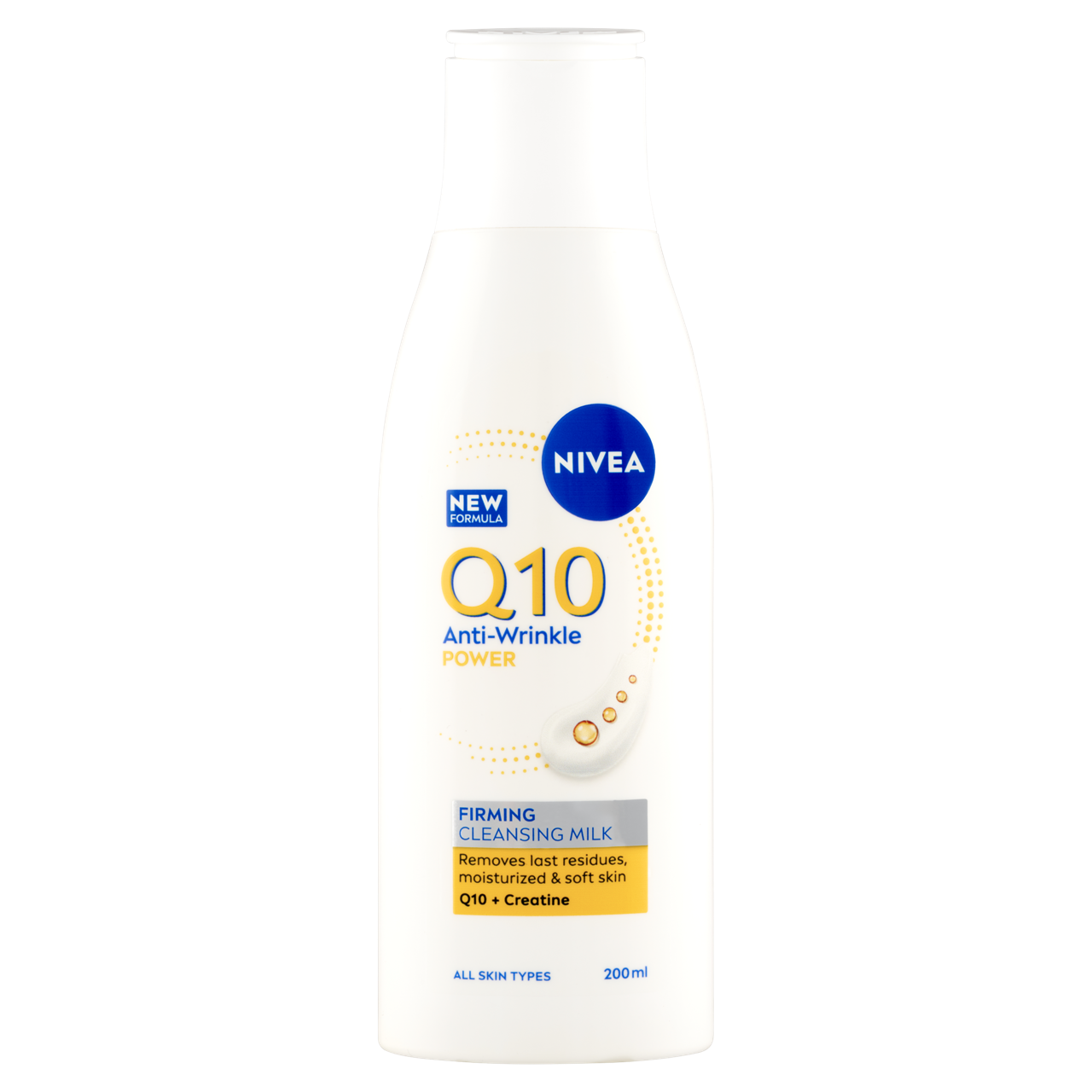 NIVEA Q10 feszesítő ránctalanító arctisztító tej 200 ml