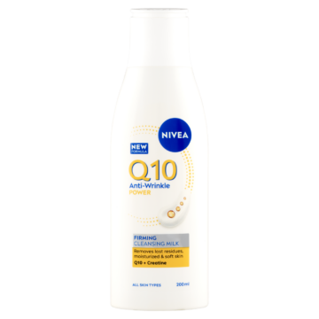 NIVEA Q10 Power ránctalanító feszesítő arctisztító tej 200 ml