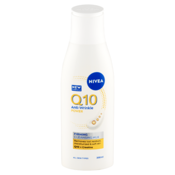 NIVEA Q10 feszesítő ránctalanító arctisztító tej 200 ml