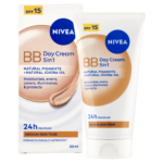NIVEA BB 5 az 1-ben hidratáló arckrém közepes bőrtónusra 50 ml
