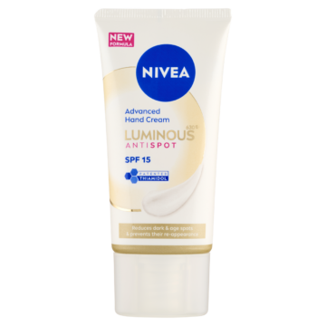 NIVEA Luminous 630 Thiamidol kézkrém pigmentfoltok ellen SPF15 50 ml