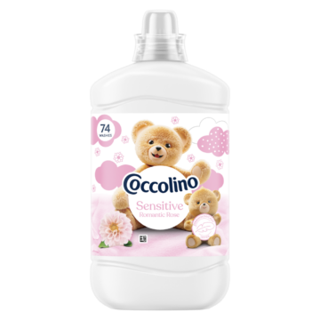 Coccolino Sensitive Romantic Rose öblítőkoncentrátum 74 mosás 1702 ml