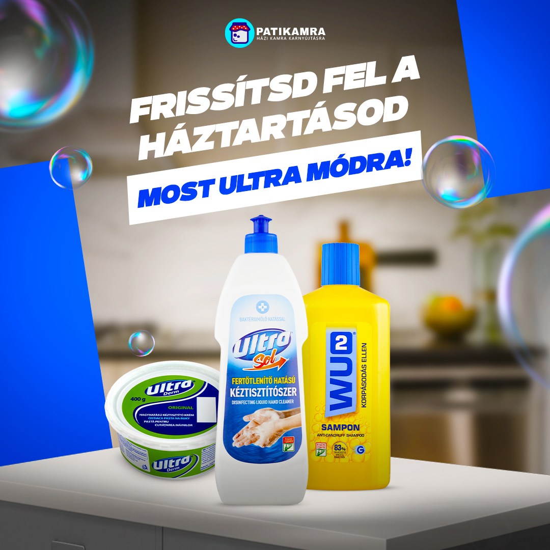 Patikamra ultra jó akció - Van, amikor a legjobb választás a megszokott minőség. Ultra, WU2 és WU3 termékek most akcióban – hogy a mindennapok spórolva is csillogjanak!