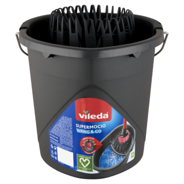 Vileda Supermocio Wring & Go vödör csavarókosárral