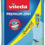 Vileda Prémium 2in1 vasalóállvány vasalódeszka huzat