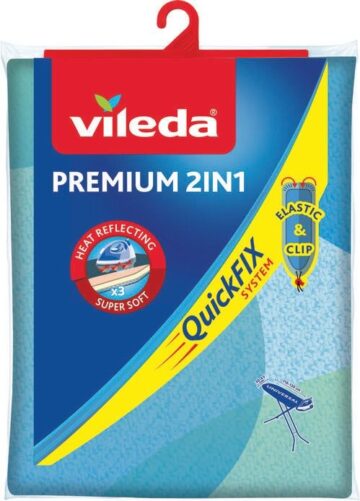 Vileda Prémium 2in1 vasalóállvány vasalódeszka huzat
