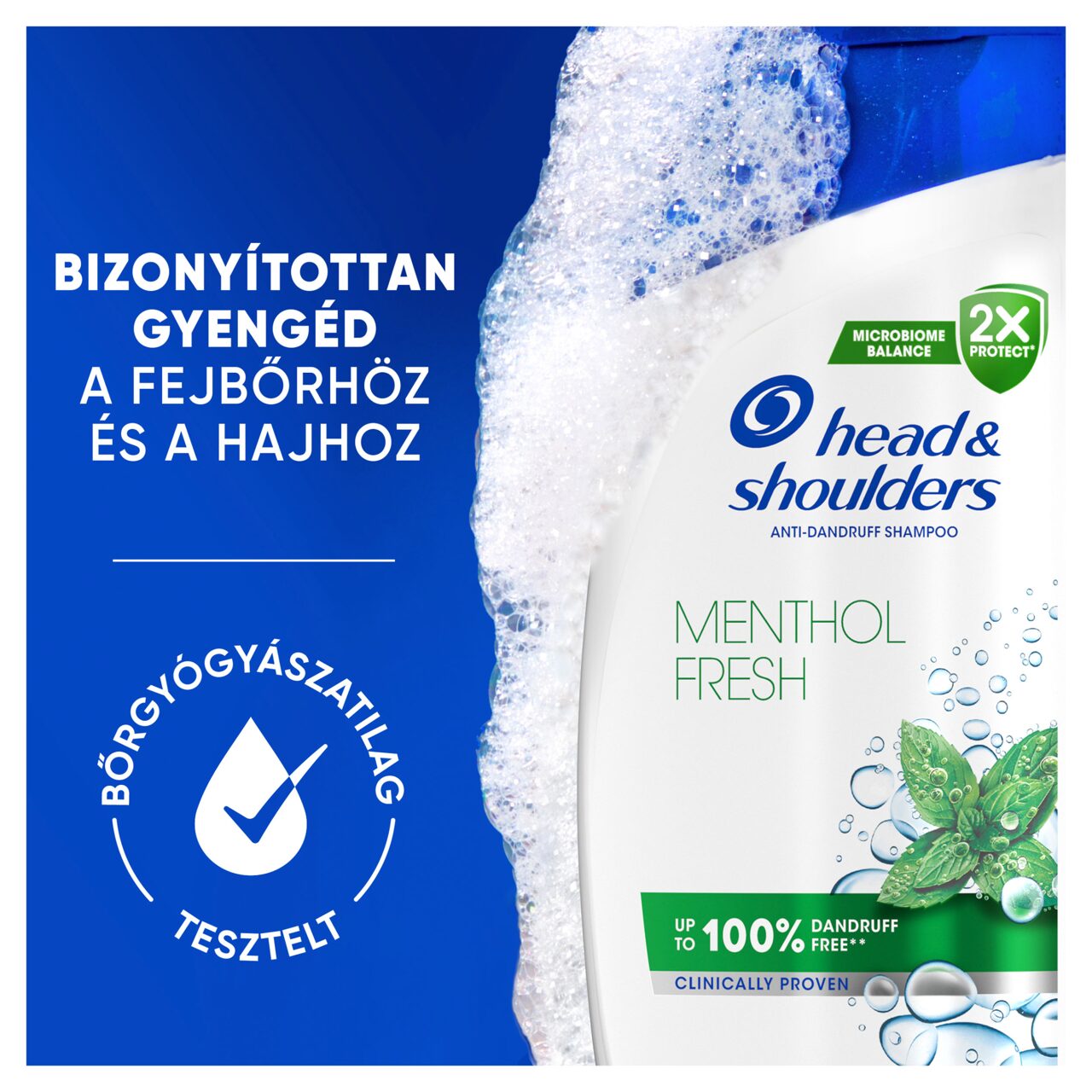 Head & Shoulders Menthol Fresh Korpásodás Elleni Sampon 400 ml