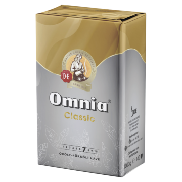 Douwe Egberts Omnia Classic őrölt pörkölt kávé 1 kg