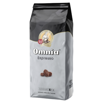 Douwe Egberts Omnia Espresso szemes pörkölt kávé 1 kg