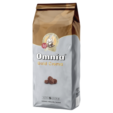 Douwe Egberts Omnia Gold Crema szemes pörkölt kávé 1 kg