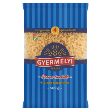 Gyermelyi csavartmetélt 4 tojásos száraztészta 500 g