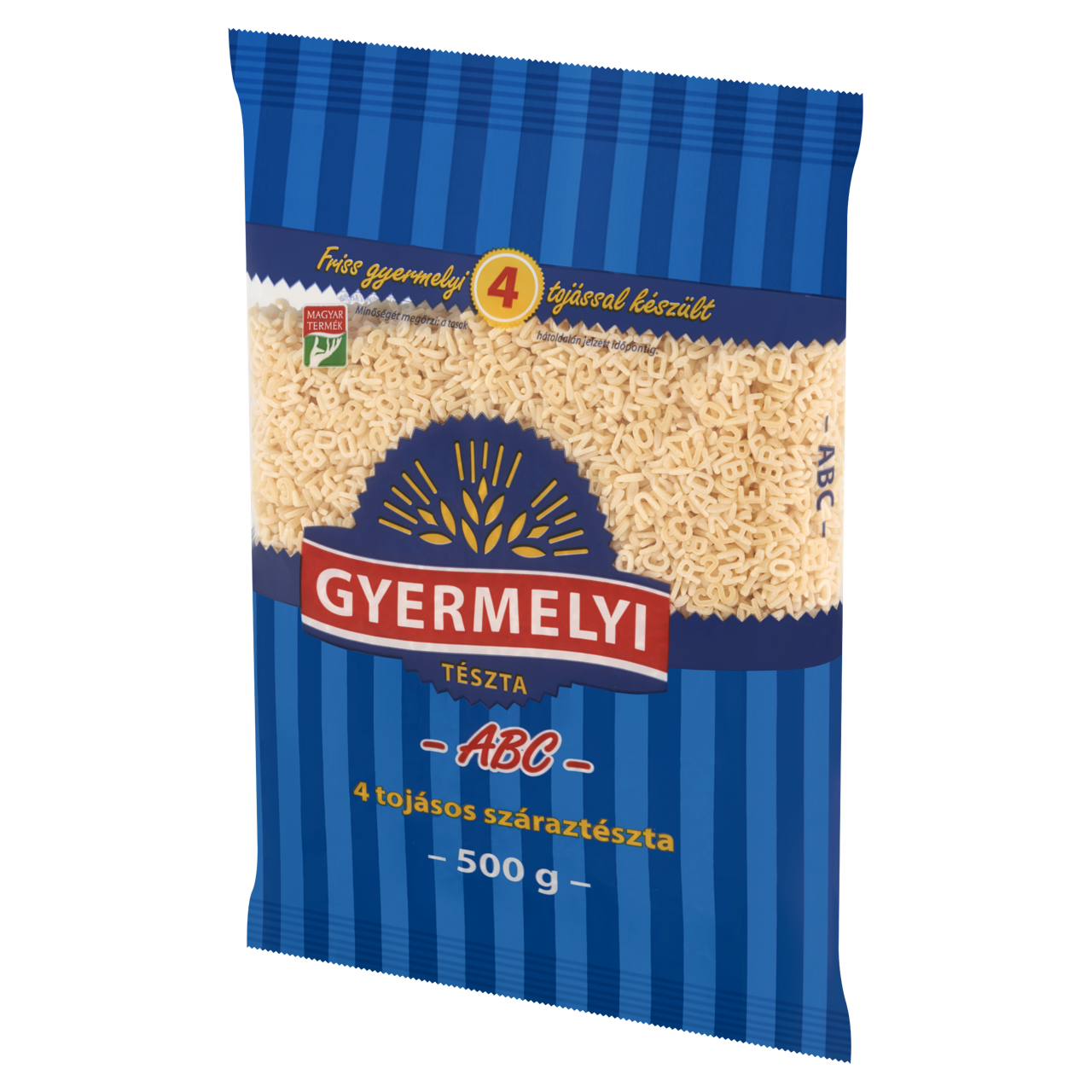 Gyermelyi ABC 4 tojásos száraztészta 500 g