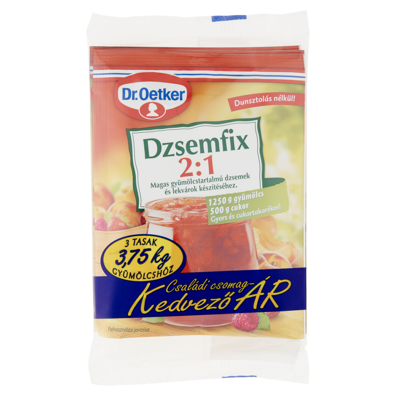 Dr. Oetker dzsemfix 2:1 3 x 25 g