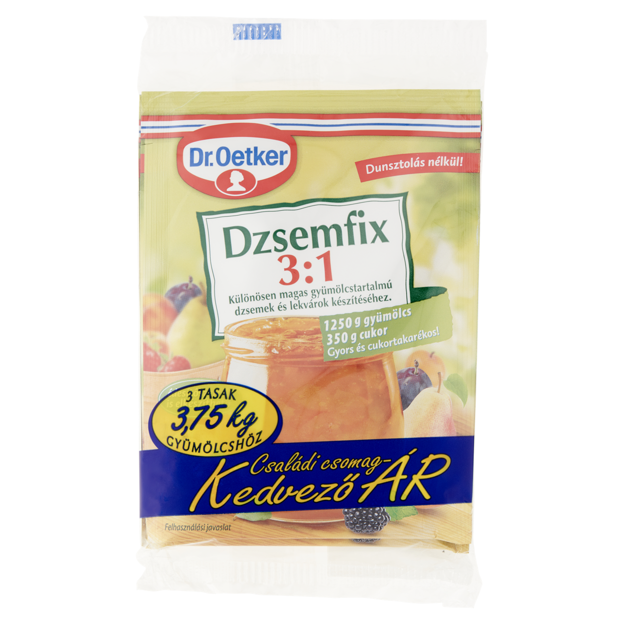 Dr. Oetker dzsemfix 3:1 3 x 25 g