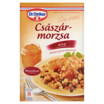 Dr. Oetker Édes Ételek császármorzsa alappor mazsolával 200 g