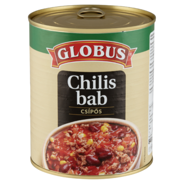 Globus csípős Chilis Bab 840 g