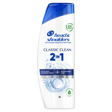 Head & Shoulders Classic Clean 2in1 korpásodás elleni Sampon és Balzsam 400 ml