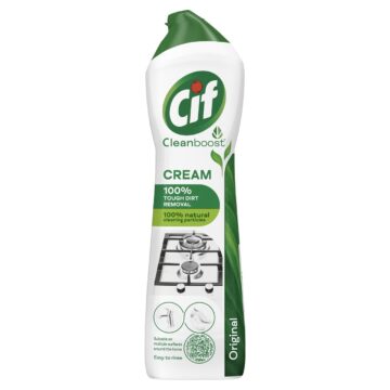 CIF Cleanboost Cream Original súrolókrém makacs szennyeződésekre 500ml