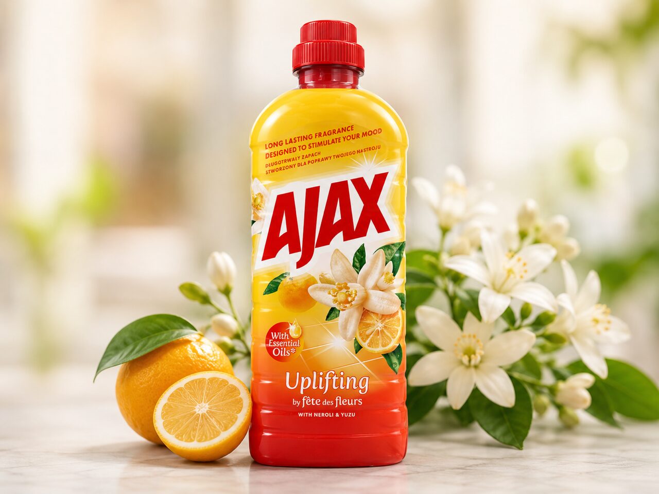 Ajax Floral Fiesta Mood Boost Uplifting általános háztartási tisztítószer 1 L