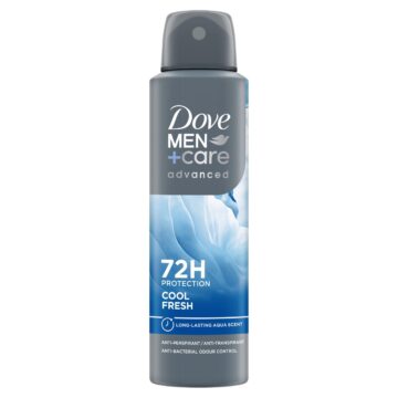 Dove Men+Care Advanced Cool Fresh izzadásgátló dezodor spray 150 ml
