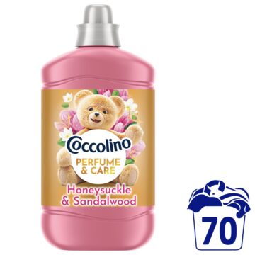 Coccolino Perfume & Care Honeysuckle & Sandalwood öblítő 1610 ml