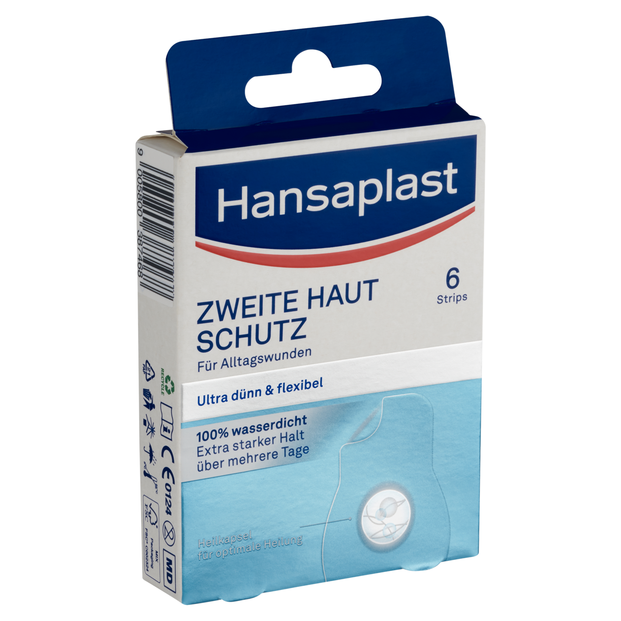 Hansaplast Second Skin Protection Hidrokolloidos sebtapasz 6 db