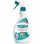 Sanytol fertőtlenítő Textil spray Háziállatok szagainak eltávolítására 500ml