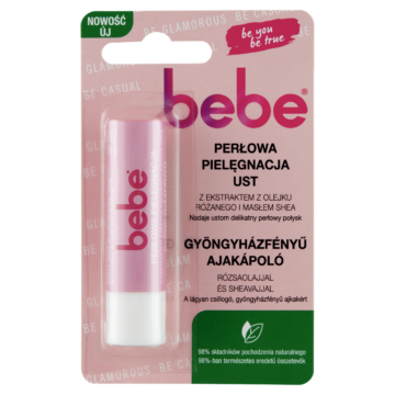 bebe gyöngyházfényű ajakápoló 4,9 g
