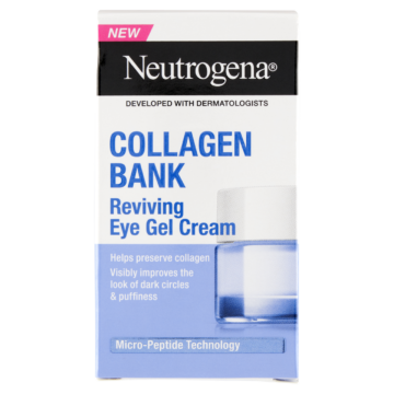 Neutrogena Collagen Bank élénkítő szemkörnyékápoló gél-krém 15 g