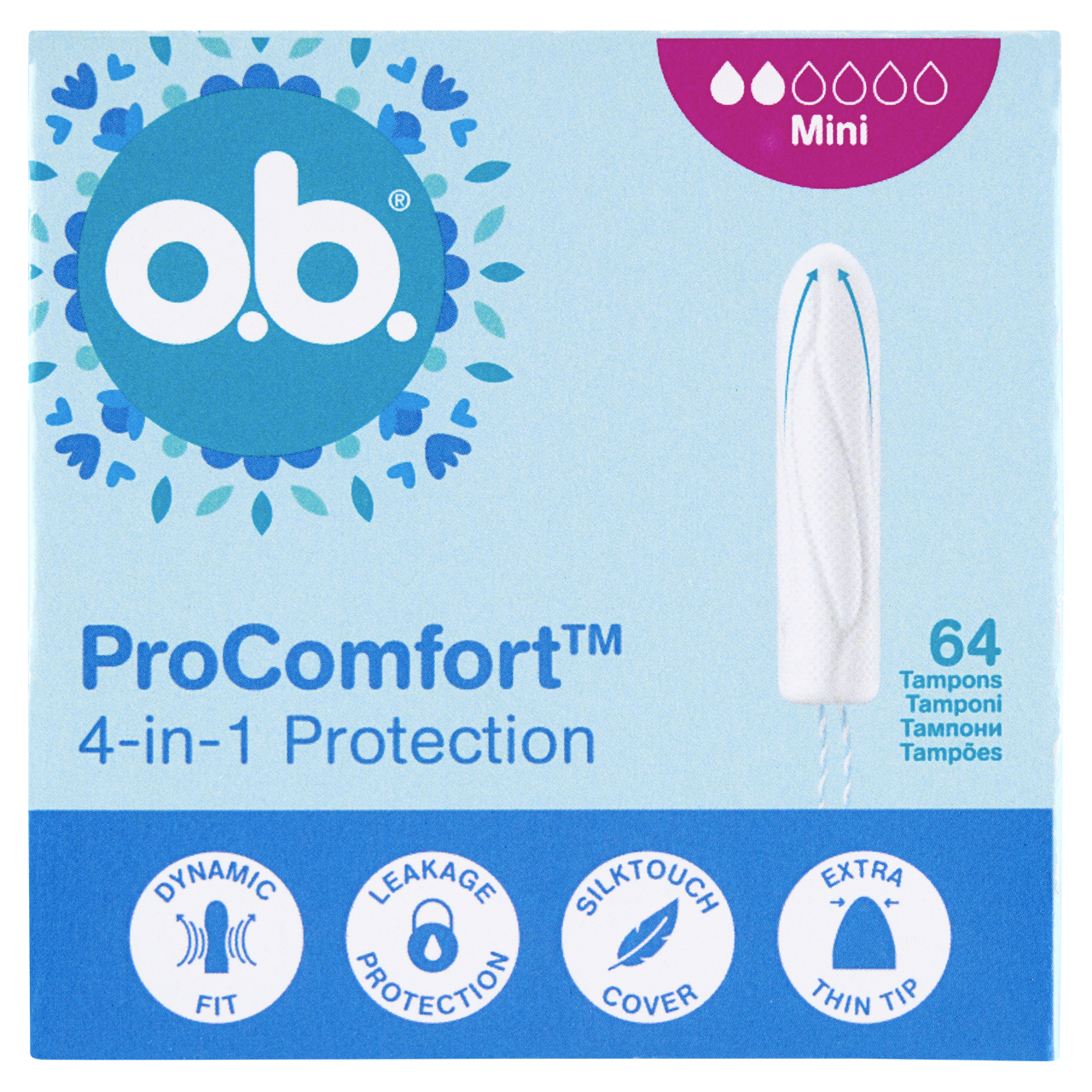 o.b. ProComfort Mini tampon 64 db