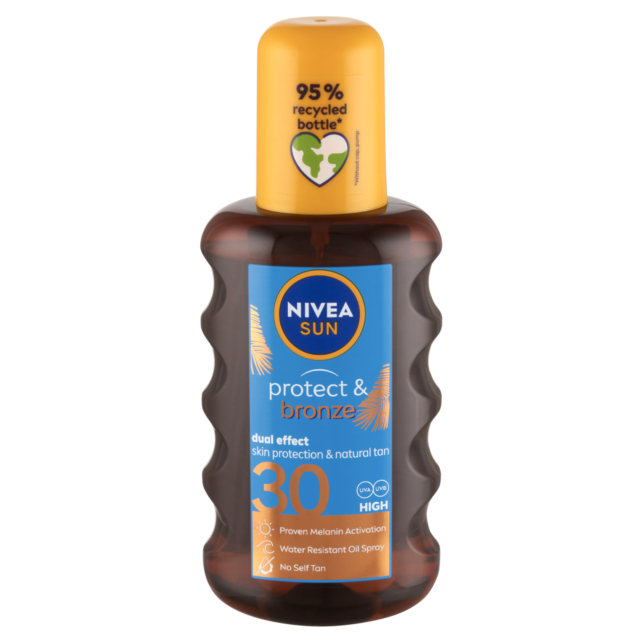 NIVEA SUN Protect & Bronze barnulást támogató napolaj spray FF30 200 ml