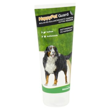 HappyPet Guard bolha- és kullancsriasztó sampon kutyák részére 200 ml
