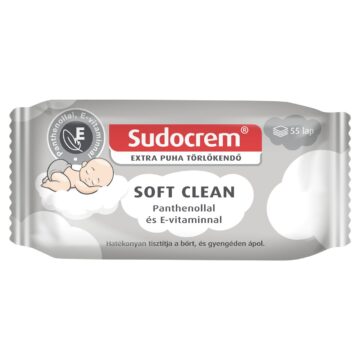 Sudocrem Soft Clean törlőkendő 55 db