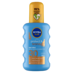 NIVEA SUN Protect & Bronze barnulást támogató napozó spray FF30 200 ml
