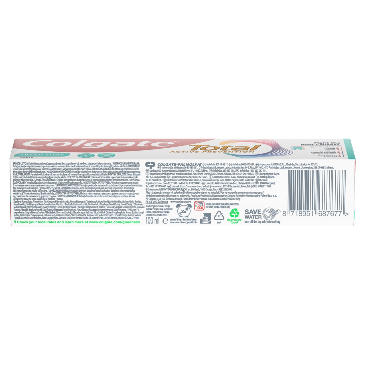Colgate Total Active Fresh Mint fogkrém 75 ml