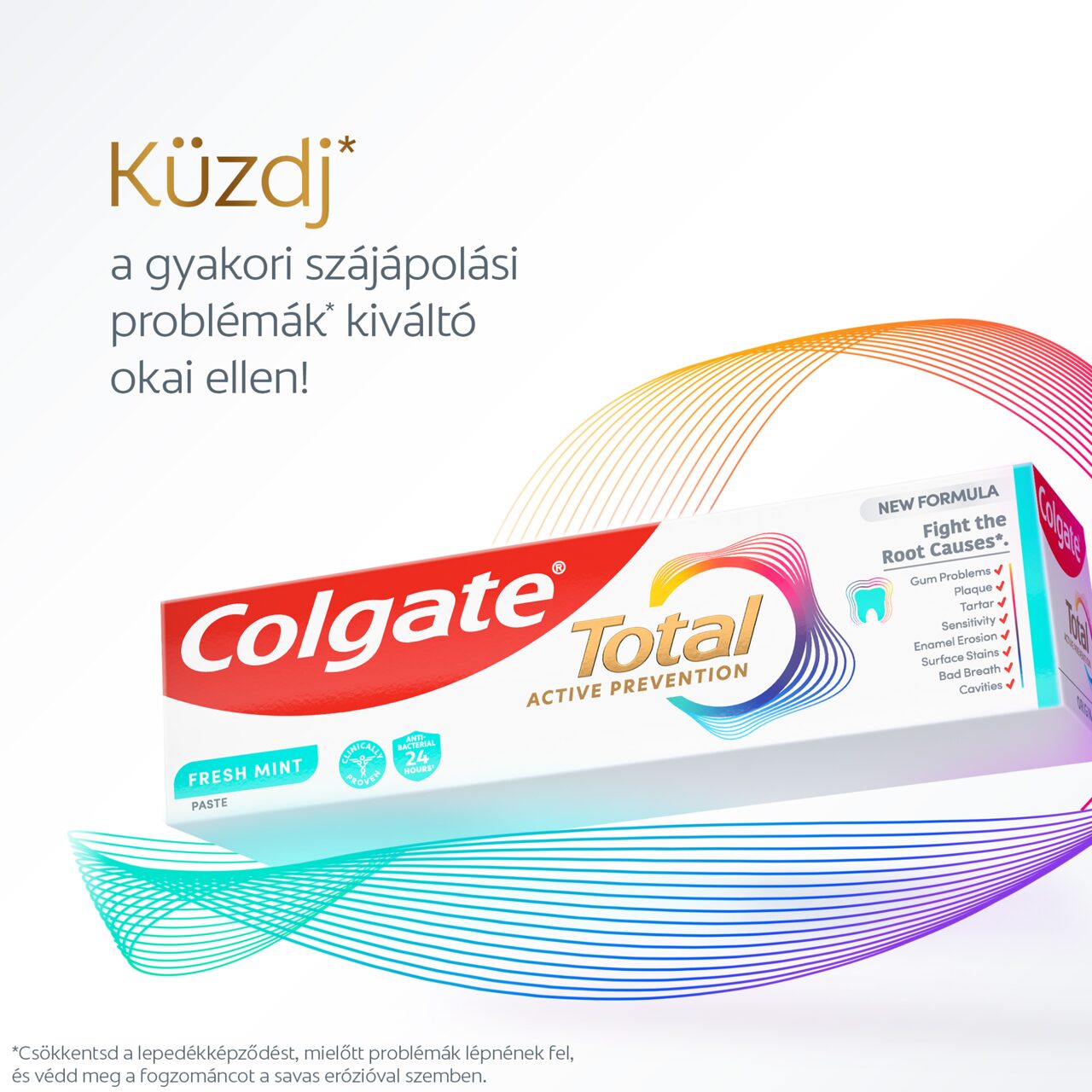 Colgate Total Active Fresh Mint fogkrém 75 ml