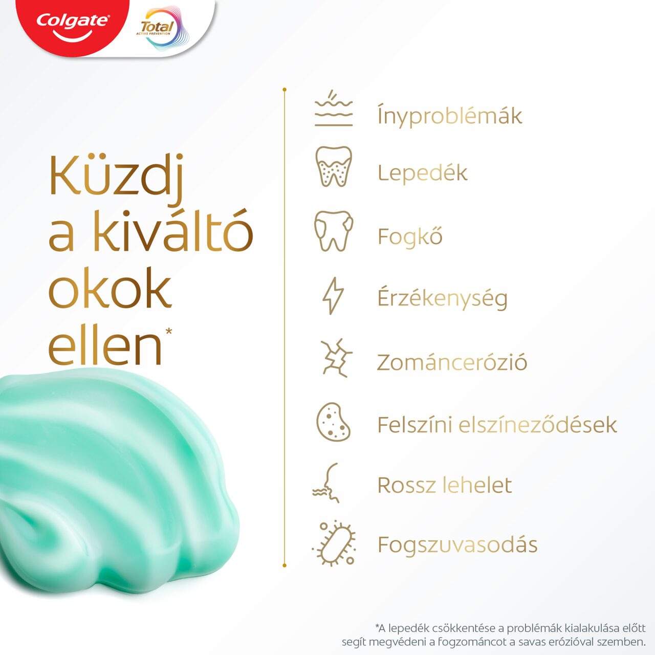 Colgate Total Active Fresh Mint fogkrém 75 ml