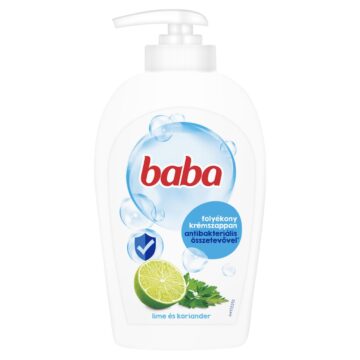 Baba Lime és Koriander folyékony krémszappan antibakteriális összetevővel 250 ml