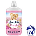Coccolino Fresh Silk Lily öblítőkoncentrátum 74 mosás 1702 ml