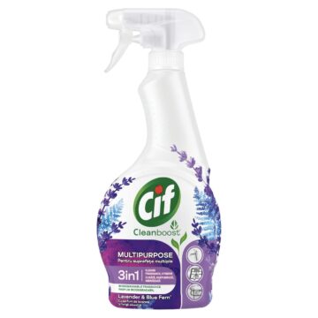 Cif Cleanboost 3in1 Levendula és Kékpáfrány Multipurpose spray 500 ml