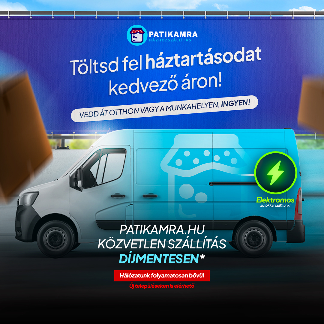 Patikamra házhozszállítás banner