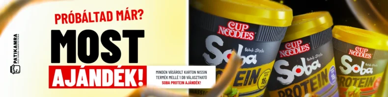 Ajándék Nissin Soba PROTEIN promóció akció kupon