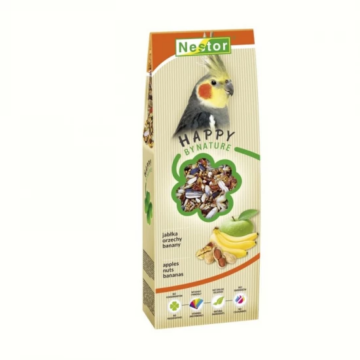 Nestor Eledel Közepes Méretű Papagájnak Gyümölcs + Magok 700ml 500g
