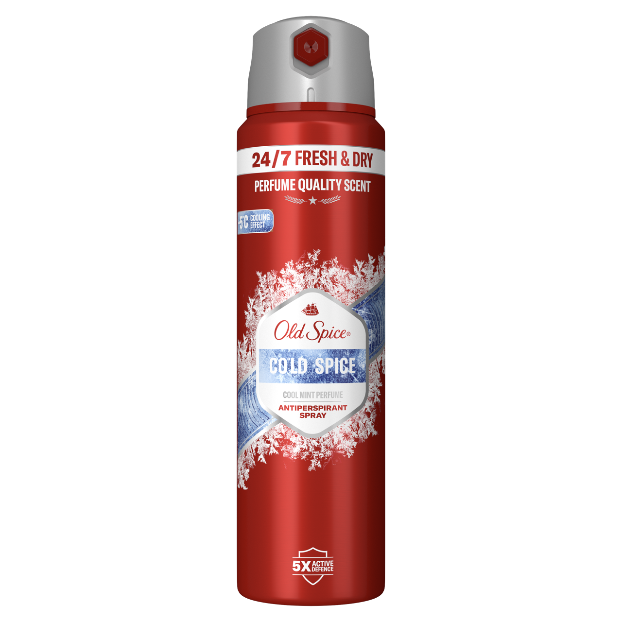 Old Spice Cold Spice férfi izzadásgátló spray –5°C hűsítő hatás