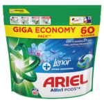 Ariel Allin1 PODS +Touch of Lenor Spring Awakening mosókapszula 60 db Giga Economy