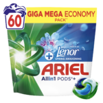 Ariel Allin1 PODS +Touch of Lenor Spring Awakening mosókapszula 60 db Giga Economy