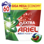 Ariel Allin1 PODS+ Extra folteltávolító mosókapszula 60 db Giga Economy